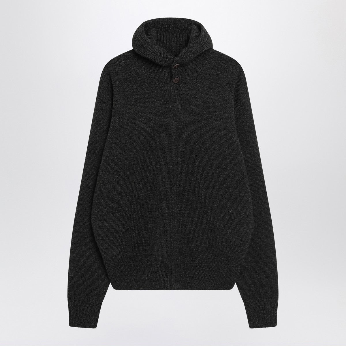 LEMAIRE Brown hooded sweater